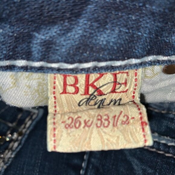 BKE Madison Skinny Stretch Jeans 26 x 33 1/2 - Picture 5 of 9